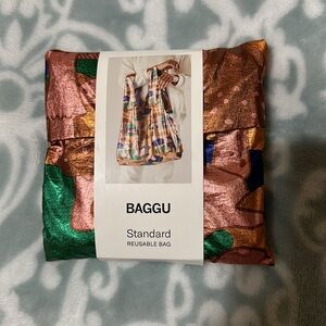 BAGGU NWT Standard Metallic Mushroom Bag